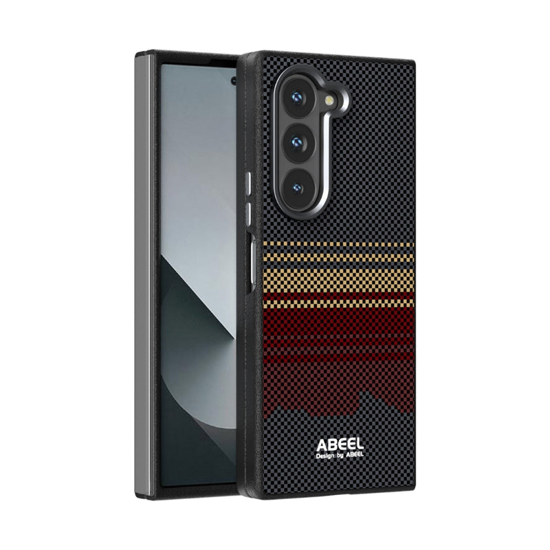 Chargez l'image dans la visionneuse de la galerie, Samsung Galaxy Z Fold 5 (SM-F946) - Carbon Fiber Series 6D Micro Relief MagSafe Phone Case - Polar Tech Australia