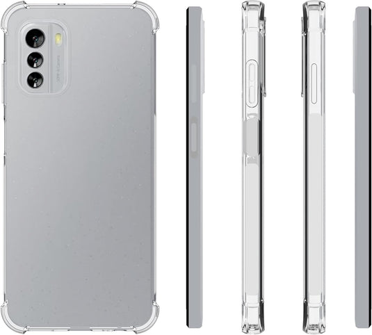 Nokia G60 - AirPillow Cushion Transparent Soft Clear TPU Four Corners Protective Case - Polar Tech Australia