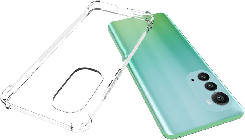 Chargez l'image dans la visionneuse de la galerie, Motorola Moto Edge 2022 - AirPillow Cushion Transparent Soft Clear TPU Four Corners Protective Case - Polar Tech Australia