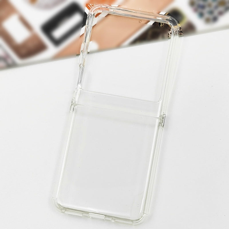 Cargue la imagen en el visor de la galería, Motorola Moto Razr+ / Razr Plus 2024 - AirPillow Cushion Transparent Soft Clear TPU Case - Polar Tech Australia