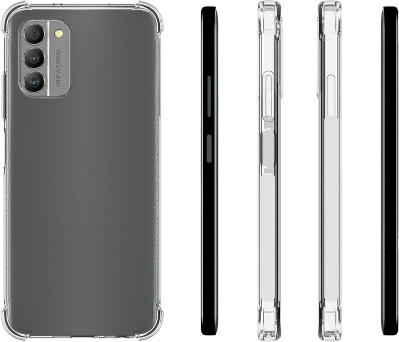 Cargue la imagen en el visor de la galería, Nokia G400 - AirPillow Cushion Transparent Soft Clear TPU Four Corners Protective Case - Polar Tech Australia