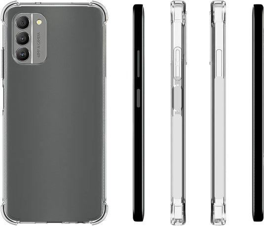 Nokia G400 - AirPillow Cushion Transparent Soft Clear TPU Four Corners Protective Case - Polar Tech Australia