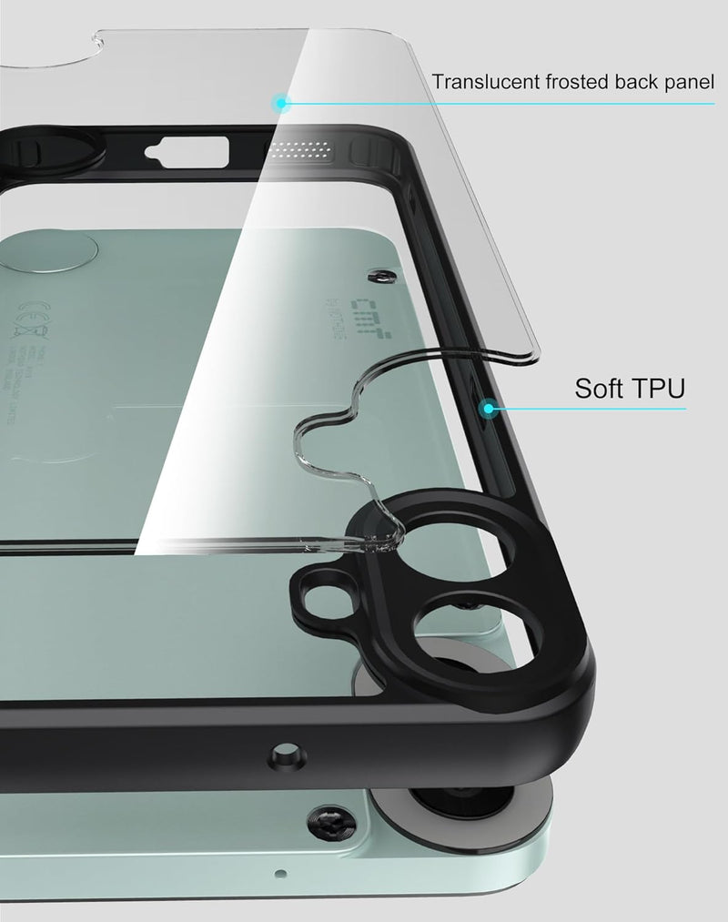 Cargue la imagen en el visor de la galería, Nothing CMF Phone 1 - Shockproof Hard PC Back  Soft TPU Bumper Case - Polar Tech Australia