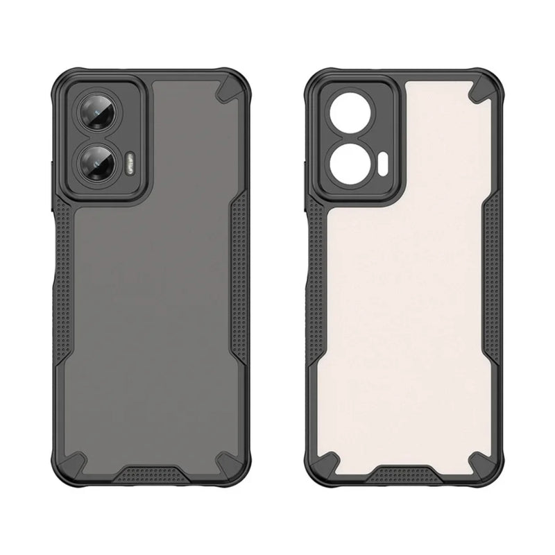 Chargez l'image dans la visionneuse de la galerie, Motorola Moto G75 - Armor Precise Hole PC Hybrid TPU Phone Case - Polar Tech Australia