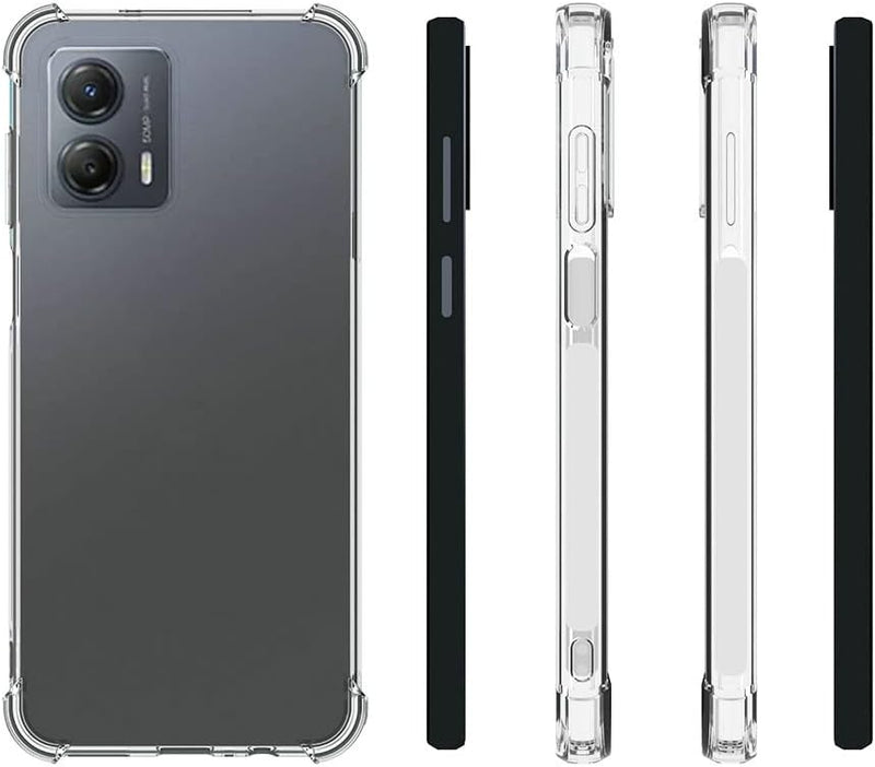 Chargez l'image dans la visionneuse de la galerie, Motorola Moto G53 - AirPillow Cushion Transparent Soft Clear TPU Four Corners Protective Case - Polar Tech Australia