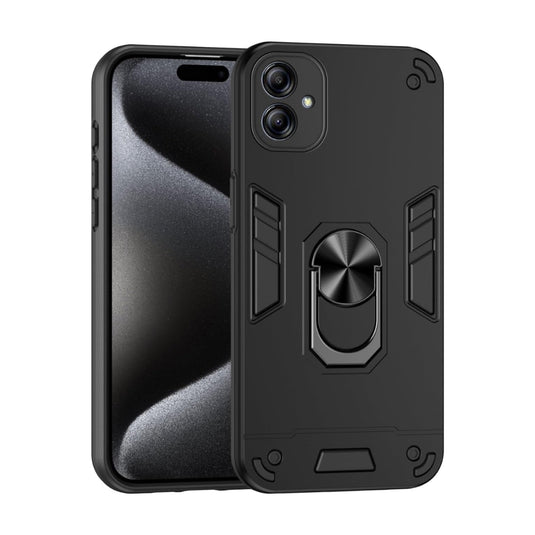 Samsung Galaxy A06 4G (SM-A065) - Shockproof Metal Ring Holder Phone Case - Polar Tech Australia