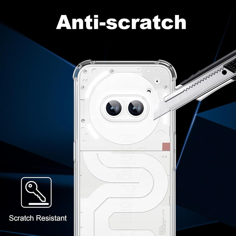 Cargue la imagen en el visor de la galería, Nothing Phone 2a Plus - AirPillow Cushion Transparent Soft Clear TPU Four Corners Protective Case - Polar Tech Australia