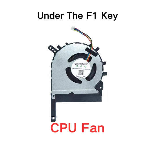 ASUS TUF A17 FA706 FA706I FX706HCB FA706Q FA706QR A15 FA506Q FA506QM QR FX506H FX506HC FX506HM FX506LH-AS51 RTX30 (Year 2021) Series - CPU & GPU Cooling Fans Replacement Parts - Polar Tech Australia