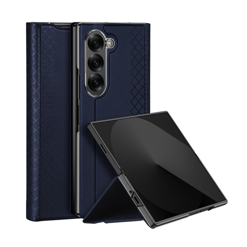 Chargez l'image dans la visionneuse de la galerie, Samsung Galaxy Z Fold7 5G - DUX DUCIS Bril Series PU + TPU Phone Case - Polar Tech Australia