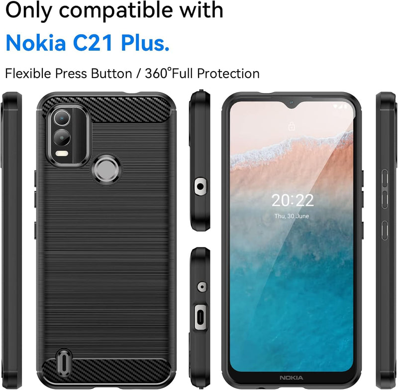 Cargue la imagen en el visor de la galería, Nokia C21 Plus - Shield Shockproof Rugged Heavy Duty Case - Polar Tech Australia