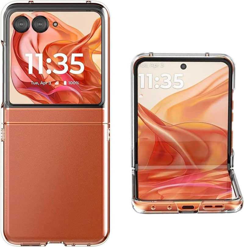 Chargez l'image dans la visionneuse de la galerie, Motorola Moto Razr 50 - AirPillow Cushion Transparent Soft Clear TPU Case - Polar Tech Australia