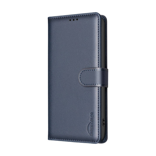 Motorola Moto E13 4G - Litchi Texture RFID Anti-theft Leather Phone Case - Polar Tech Australia