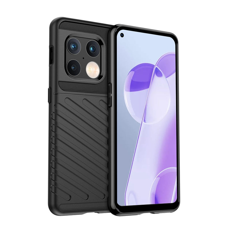 Cargue la imagen en el visor de la galería, OnePlus 7T Pro - Thunder Series Twill Texture Thickened Anti-fall Protection TPU Case - Polar Tech Australia