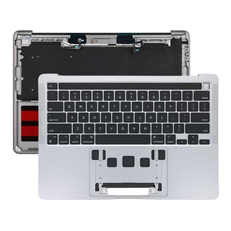 Cargue la imagen en el visor de la galería, MacBook Pro 13" Two Thunderbolt Ports A2338 (Year 2022) - Keyboard With Touch Bar Frame Housing Palmrest US Layout Assembly - Polar Tech Australia