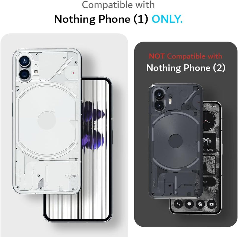 Cargue la imagen en el visor de la galería, Nothing Phone 1 - AirPillow Cushion Transparent Soft Clear TPU Four Corners Protective Case - Polar Tech Australia