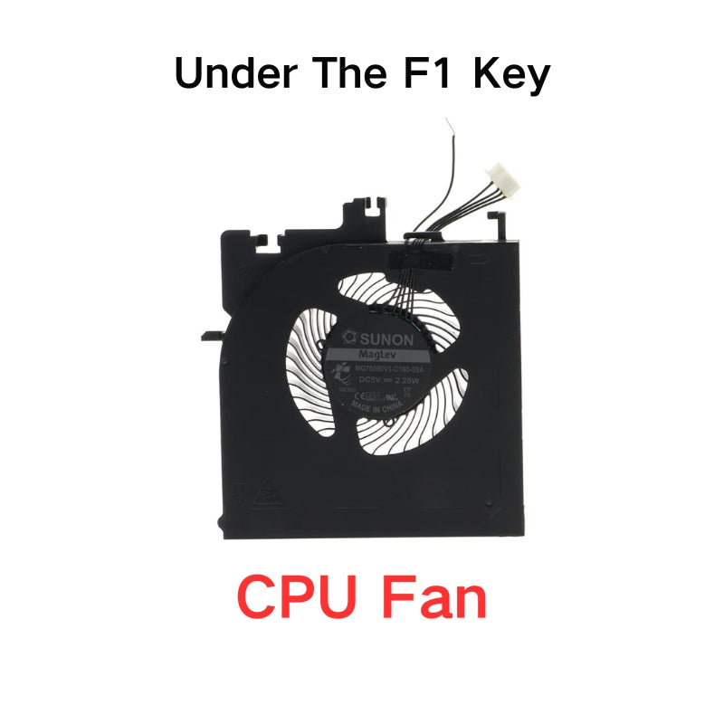 Cargue la imagen en el visor de la galería, Lenovo Thinkpad P52 EP520 01HY786 01HY785 Series - CPU & GPU Cooling Fan Replacement Parts - Polar Tech Australia