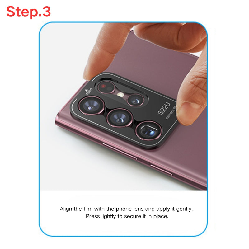 Load image into Gallery viewer, Samsung Galaxy S24/S24 Plus/S24 Ultra/ S24 FE - Tempered Glass Camera Lens Protector - Polar Tech Australia