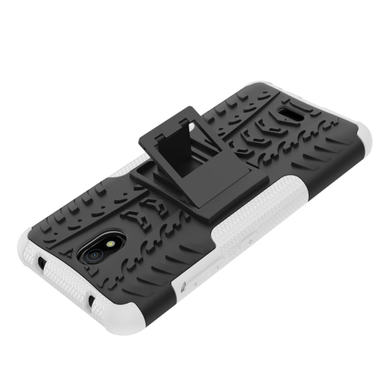 Load image into Gallery viewer, Nokia C100 - Tire Texture TPU + PC Phone Case with Holder - Polar Tech Australia