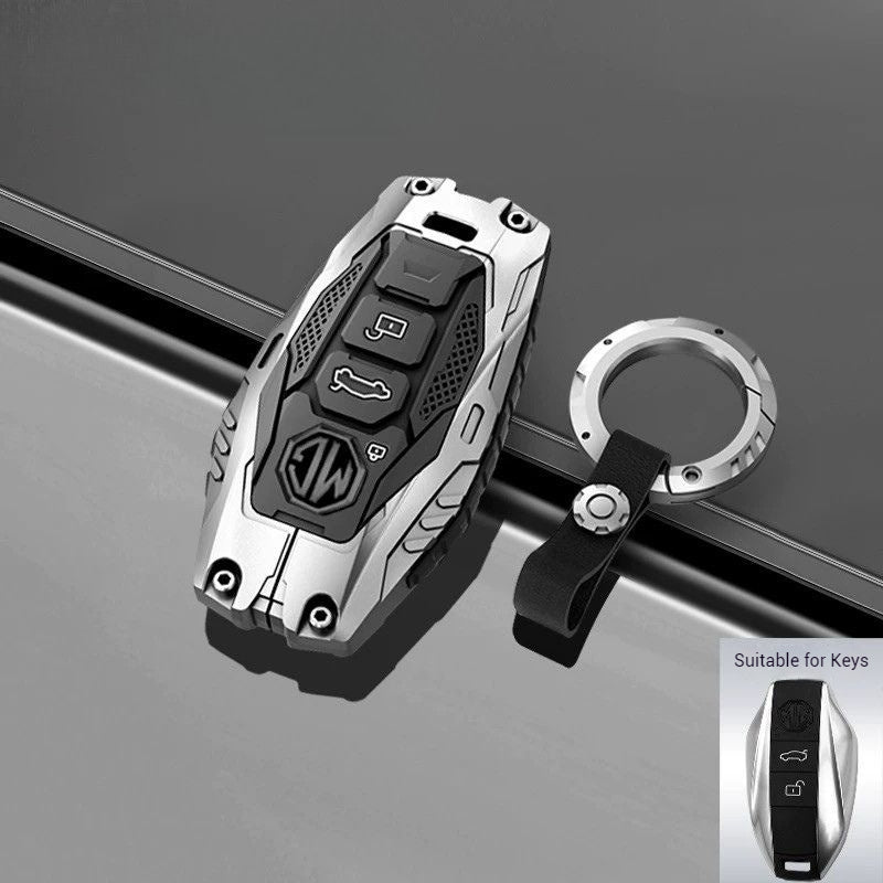 Load image into Gallery viewer, MG Mecha Style Smart Remote Control Car Key Fob Case Cover For MG5, MG6, ZST, ZS, HS - Polar Tech Australia