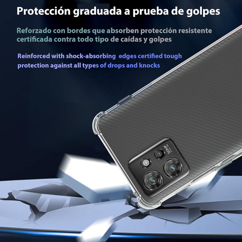 Cargue la imagen en el visor de la galería, Motorola Moto ThinkPhone - AirPillow Cushion Transparent Soft Clear TPU Four Corners Protective Case - Polar Tech Australia