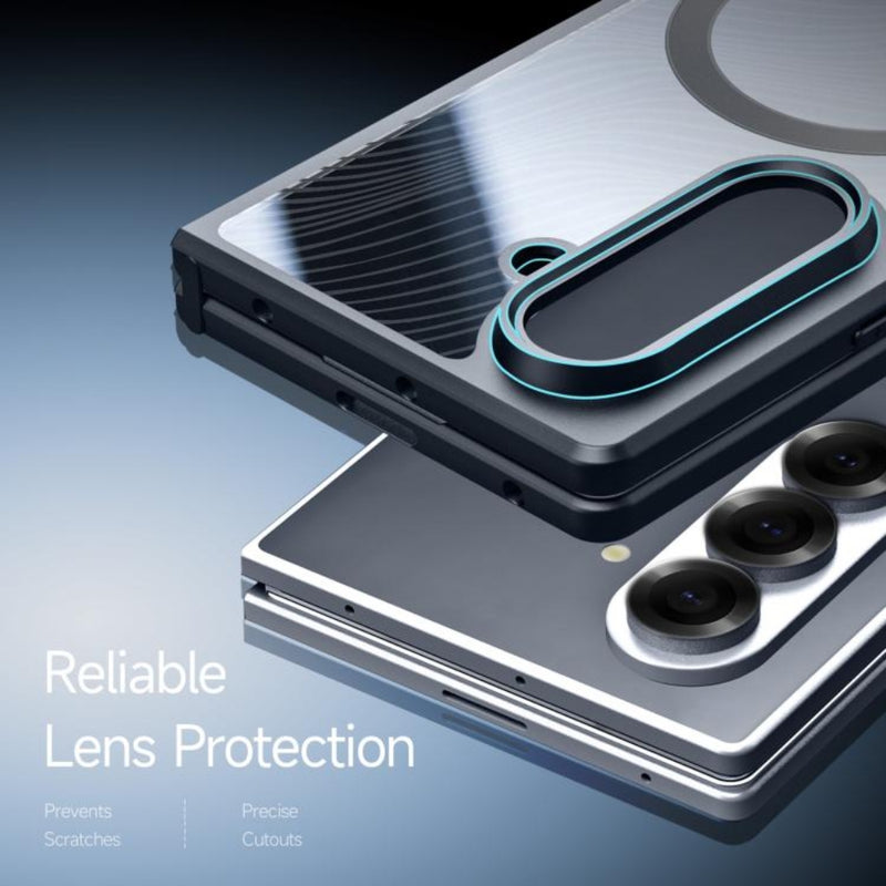 Chargez l'image dans la visionneuse de la galerie, Samsung Galaxy Z Fold7 5G - DUX DUCIS Aimo Mag Series TPU + PC MagSafe Frosted Feel Phone Case - Polar Tech Australia