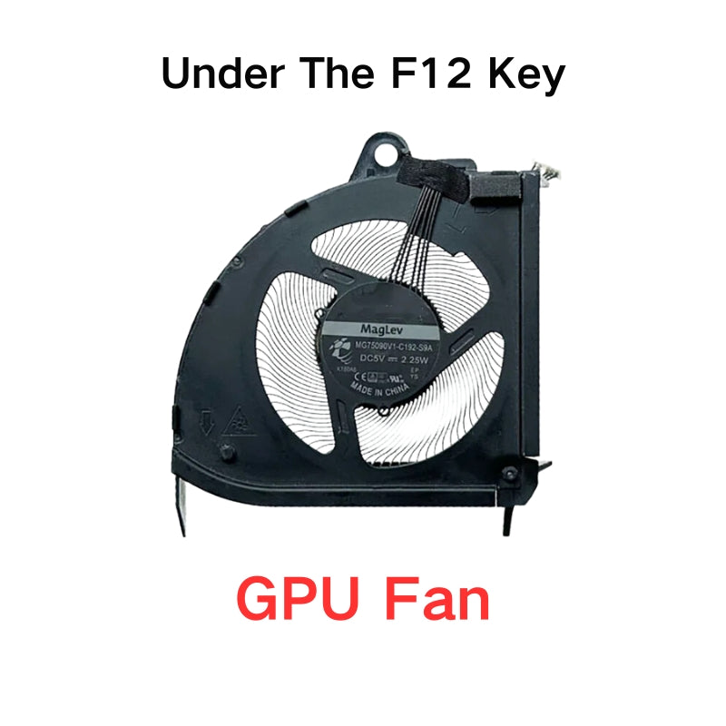 Cargue la imagen en el visor de la galería, Lenovo Thinkpad P15 Gen1 P15 N19E Series - CPU & GPU Cooling Fan Replacement Parts - Polar Tech Australia