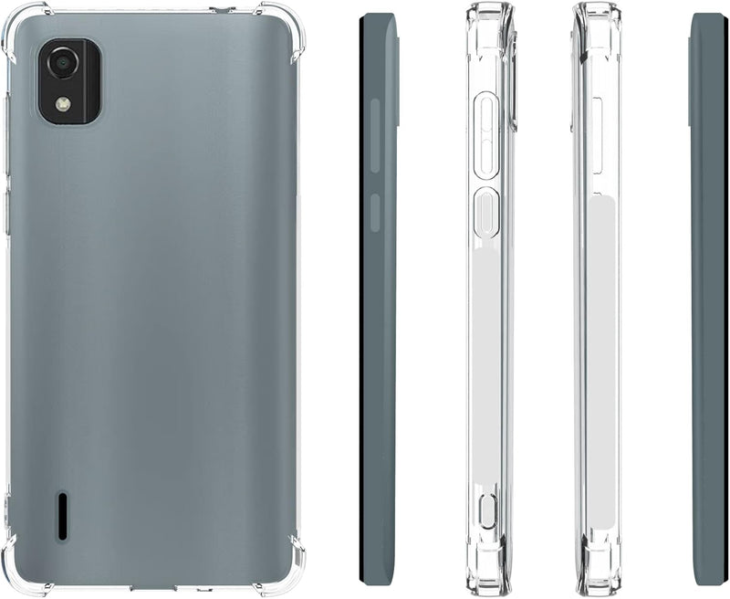 Load image into Gallery viewer, Nokia C2 2nd Edition - AirPillow Cushion Transparent Soft Clear TPU Four Corners Protective Case - Polar Tech Australia