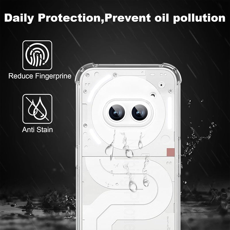 Cargue la imagen en el visor de la galería, Nothing Phone (2a) - AirPillow Cushion Transparent Soft Clear TPU Four Corners Protective Case - Polar Tech Australia