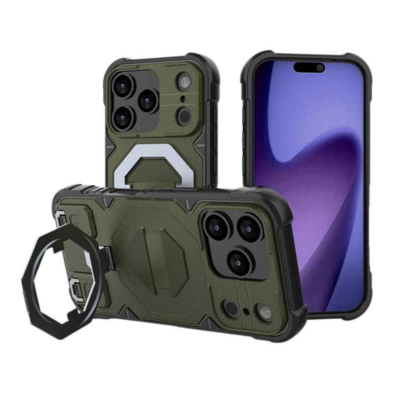 Cargue la imagen en el visor de la galería, Apple iPhone 17 - Shockproof MagSafe Holder Phone Case with Strap - Polar Tech Australia