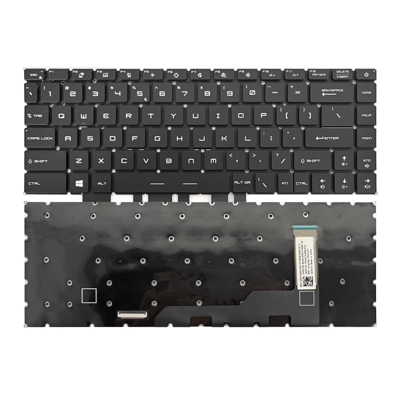 Cargue la imagen en el visor de la galería, MSI GS66 Stealth GE66 Raider GP66 & Stealth 15M MS-1541 MS-1551 MS-1562 MS-1563 MS-1571 Series - Laptop Keyboard With Backlit US Layout - Polar Tech Australia