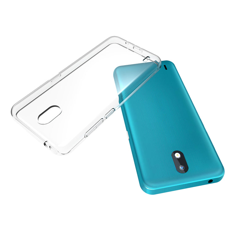 Cargue la imagen en el visor de la galería, Nokia 1.3 - AirPillow Cushion Transparent Soft Clear TPU Four Corners Protective Case - Polar Tech Australia