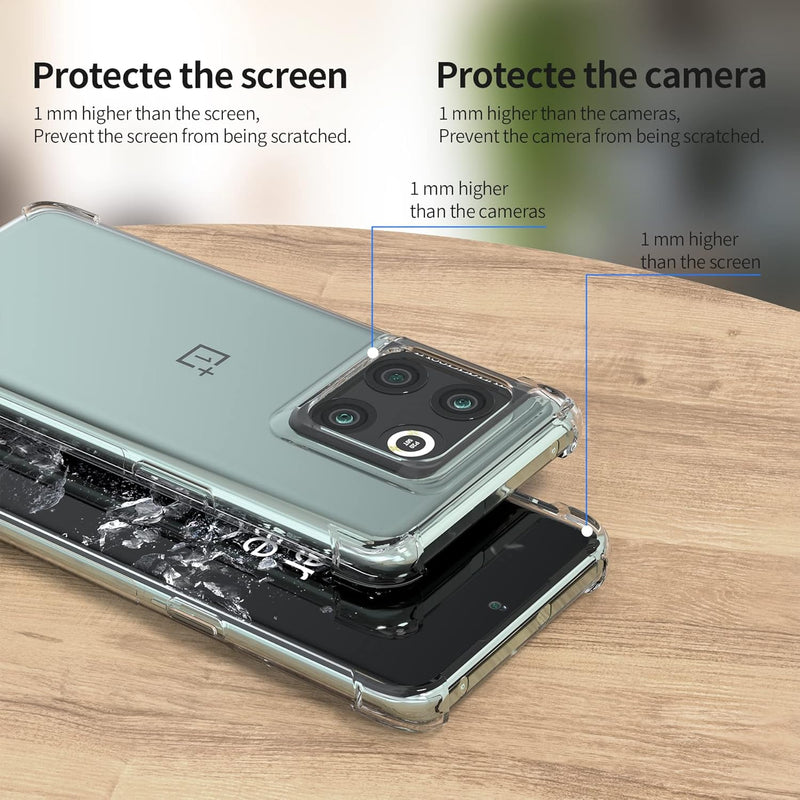 Chargez l'image dans la visionneuse de la galerie, OnePlus 1+10T - AirPillow Cushion Transparent Soft Clear TPU Four Corners Protective Case - Polar Tech Australia