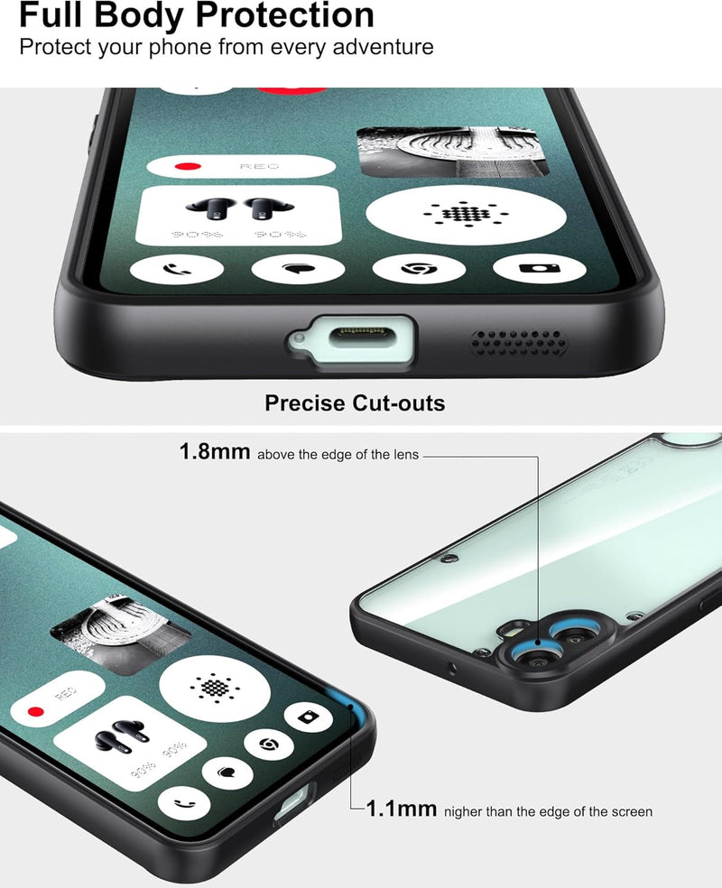Cargue la imagen en el visor de la galería, Nothing CMF Phone 1 - Shockproof Hard PC Back  Soft TPU Bumper Case - Polar Tech Australia