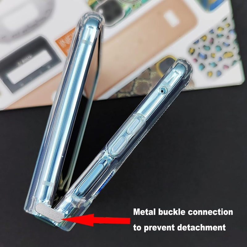 Cargue la imagen en el visor de la galería, Motorola Moto Razr+ / Razr Plus 2024 - AirPillow Cushion Transparent Soft Clear TPU Case - Polar Tech Australia