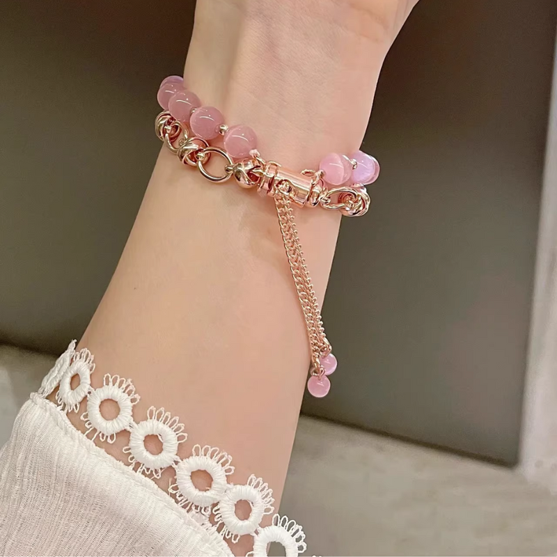 Load image into Gallery viewer, Fitbit Inspire 1 / 2 / 3 - Stylish Beaded Bracelet Strap - Polar Tech Australia