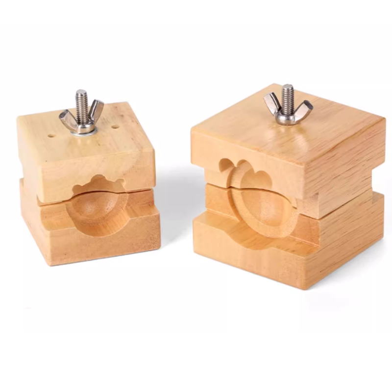 Cargue la imagen en el visor de la galería, Watch Repair Tool - Dial Holder, Wooden Stand for Disassembling Watch Dials and Back Covers, Case Opening Tool - Polar Tech Australia