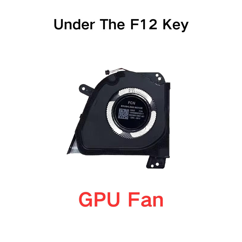 Cargue la imagen en el visor de la galería, Asus Zephyrus G15 GA503 GA503Q GA503QS GA503QM GA503QR GA503QC GA503QE M16 GU603H (Year 2021) Series - CPU & GUP Cooling Fans Replacement Parts - Polar Tech Australia