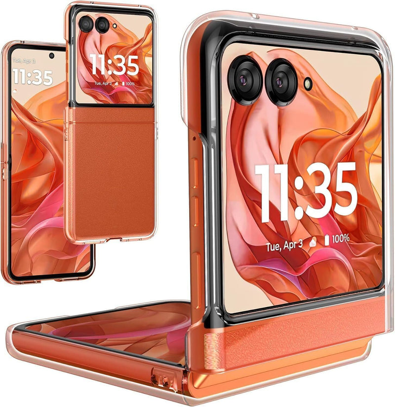 Chargez l'image dans la visionneuse de la galerie, Motorola Moto Razr 50 - AirPillow Cushion Transparent Soft Clear TPU Case - Polar Tech Australia