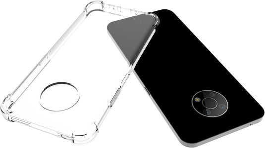 Nokia G300 - AirPillow Cushion Transparent Soft Clear TPU Four Corners Protective Case - Polar Tech Australia