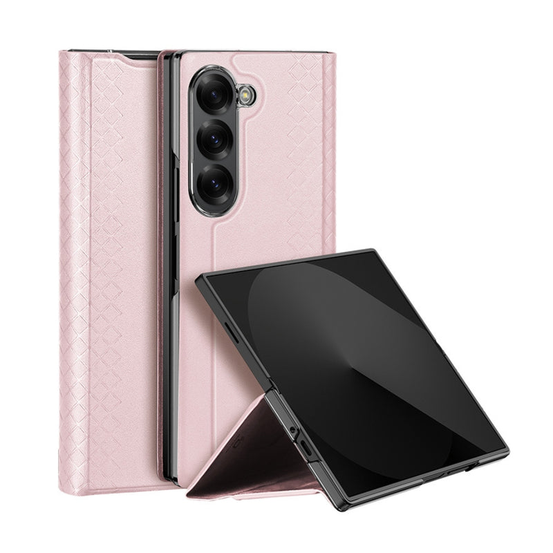 Chargez l'image dans la visionneuse de la galerie, Samsung Galaxy Z Fold7 5G - DUX DUCIS Bril Series PU + TPU Phone Case - Polar Tech Australia