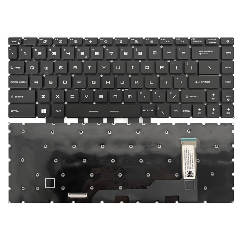 Cargue la imagen en el visor de la galería, MSI reator Z16 MS-1571 Z16-A11UET 16V4 14D3 14DK Series - Laptop Keyboard With Backlit US Layout - Polar Tech Australia