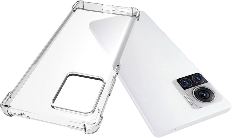 Cargue la imagen en el visor de la galería, Motorola Moto Edge 30 Ultra - AirPillow Cushion Transparent Soft Clear TPU Four Corners Protective Case - Polar Tech Australia