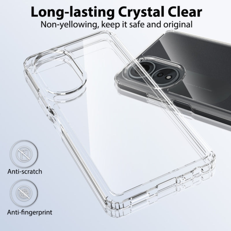 Load image into Gallery viewer, OPPO A78 4G (CPH2565) - Transparent TPU + Acrylic Anti-Drop Phone Case - Polar Tech Australia
