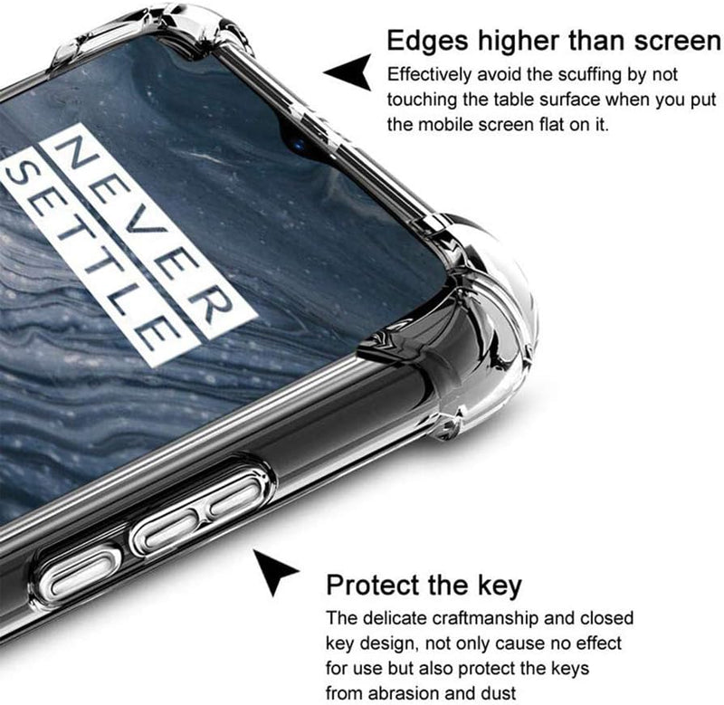 Load image into Gallery viewer, OnePlus 1+7/7 Pro/7T Pro - AirPillow Cushion Transparent Soft Clear TPU Four Corners Protective Case - Polar Tech Australia