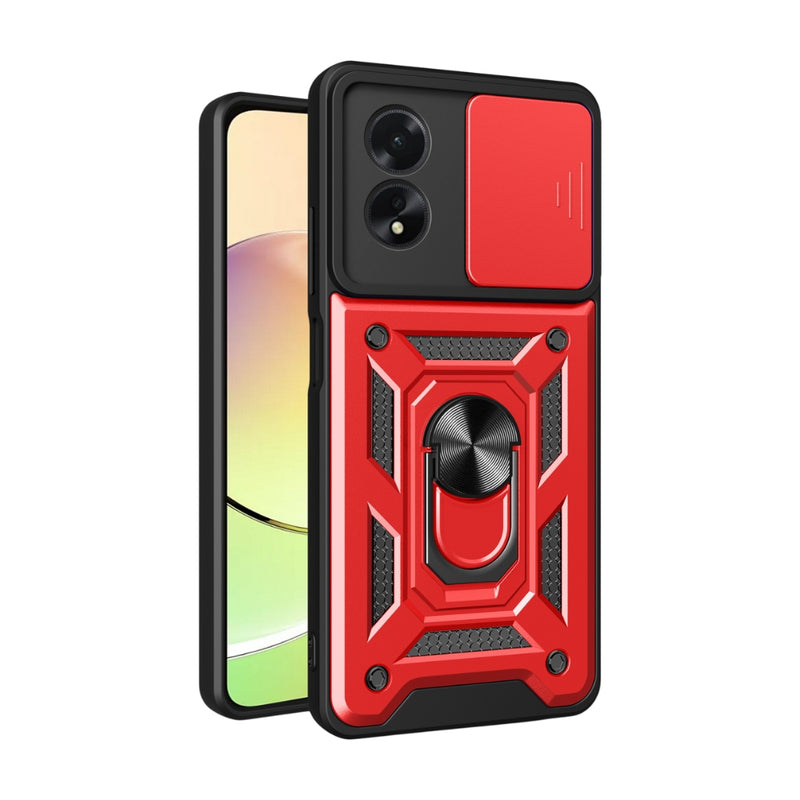 Load image into Gallery viewer, OPPO A98 5G (CPH2529) - Shockproof Armour Heavy Duty Phone Case with Ring Holder & Camera Protection - Polar Tech Australia
