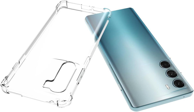 Cargue la imagen en el visor de la galería, Motorola Moto G200 5G - AirPillow Cushion Transparent Soft Clear TPU Four Corners Protective Case - Polar Tech Australia