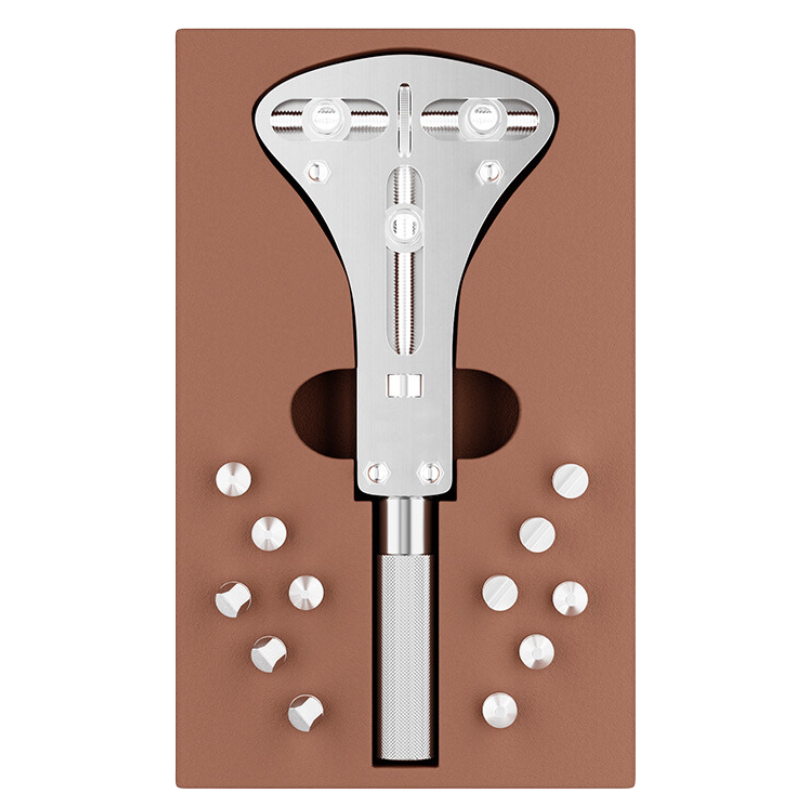 Cargue la imagen en el visor de la galería, Watch Repair Tool - All-Steel High-Precision Three-Jaw Case Opener, Back Cover Remover, Universal Watch Back Opener for Battery Replacement - Polar Tech Australia