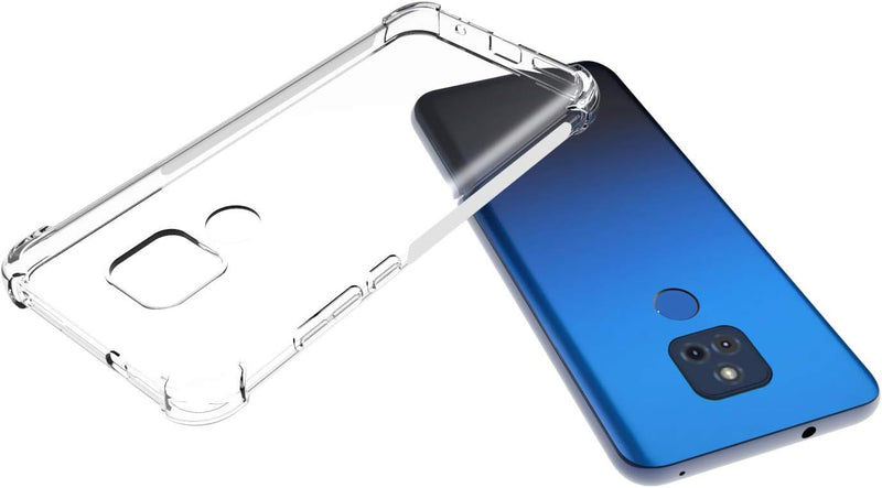 Chargez l'image dans la visionneuse de la galerie, Motorola Moto G Play 2021 - AirPillow Cushion Transparent Soft Clear TPU Four Corners Protective Case - Polar Tech Australia