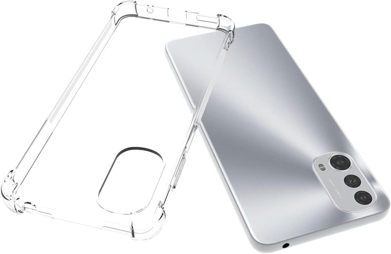 Cargue la imagen en el visor de la galería, Motorola Moto E32Y/Moto E32S - AirPillow Cushion Transparent Soft Clear TPU Four Corners Protective Case - Polar Tech Australia