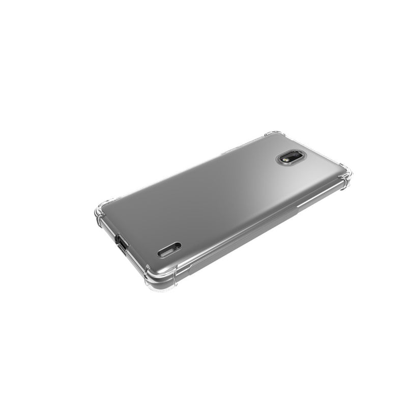 Cargue la imagen en el visor de la galería, Nokia 1 Plus - AirPillow Cushion Transparent Soft Clear TPU Four Corners Protective Case - Polar Tech Australia